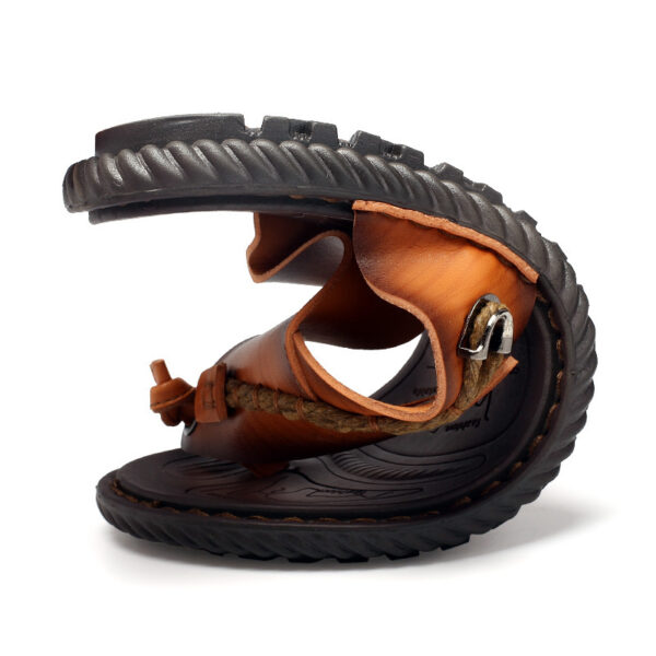 Plus Size Herringbone Outdoor Slippers - Image 3
