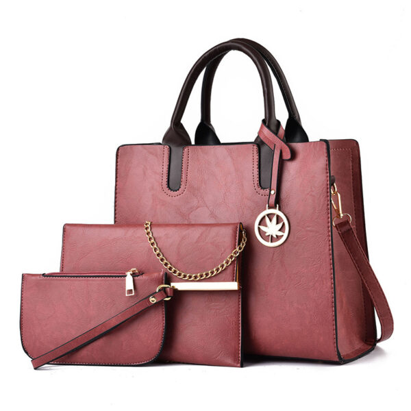 Women's Large Capacity Three-piece Messenger Bag - Image 5