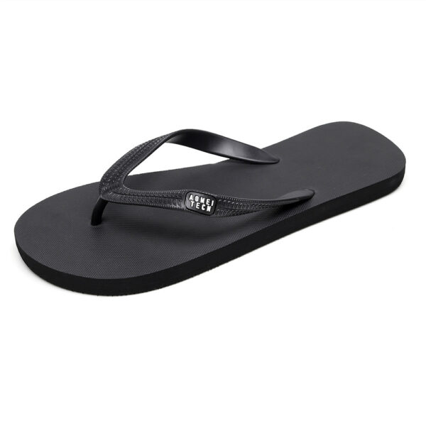 Men's Trendy Rubber Non-slip Fashion Flip-flop Beach Slippers - Image 8