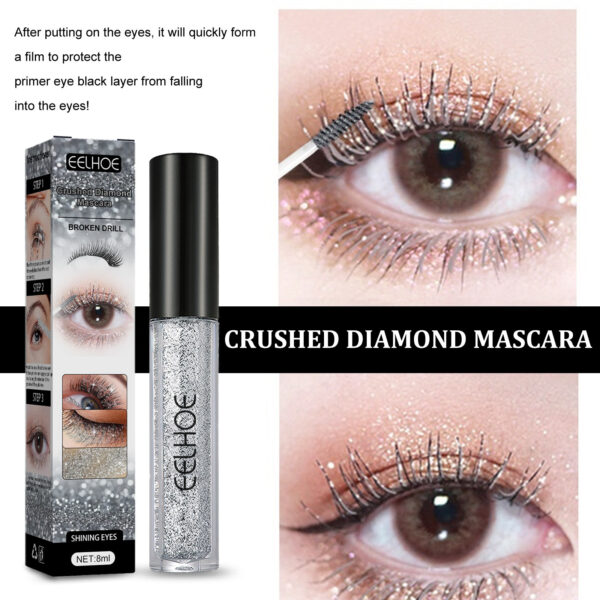 Diamond Fragment Mascara Shaping Base Quick-drying Non-smudging - Image 4