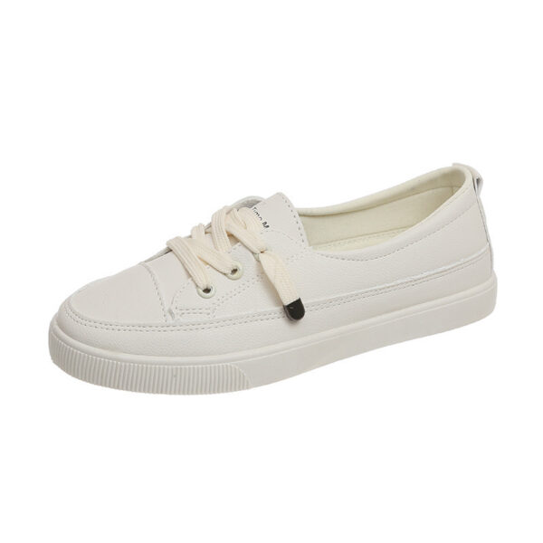 Women's White Shoes Personalized Stylish And Simple Casual - Image 8