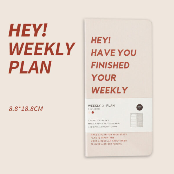 Weekly Plan Diary Handbook - Image 2