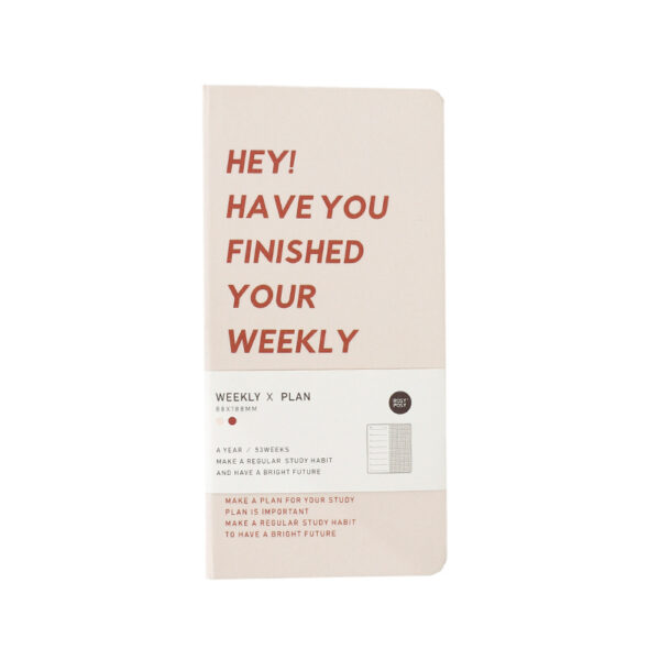 Weekly Plan Diary Handbook - Image 3