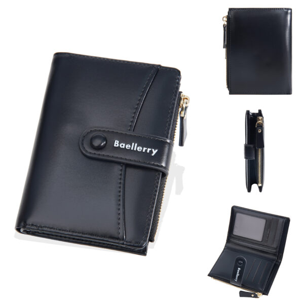Women's Wallet Fashion Pu Short Wallet - Image 3