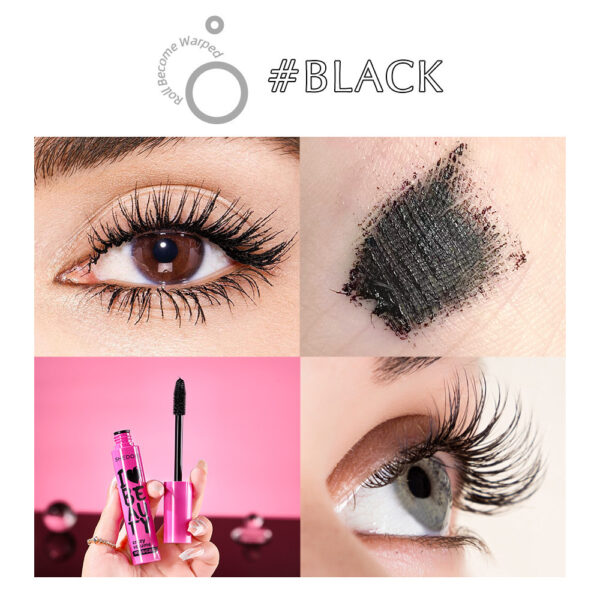 Waterproof Thick Lengthened Not Smudge Large Capacity Four-color Mascara - Image 5