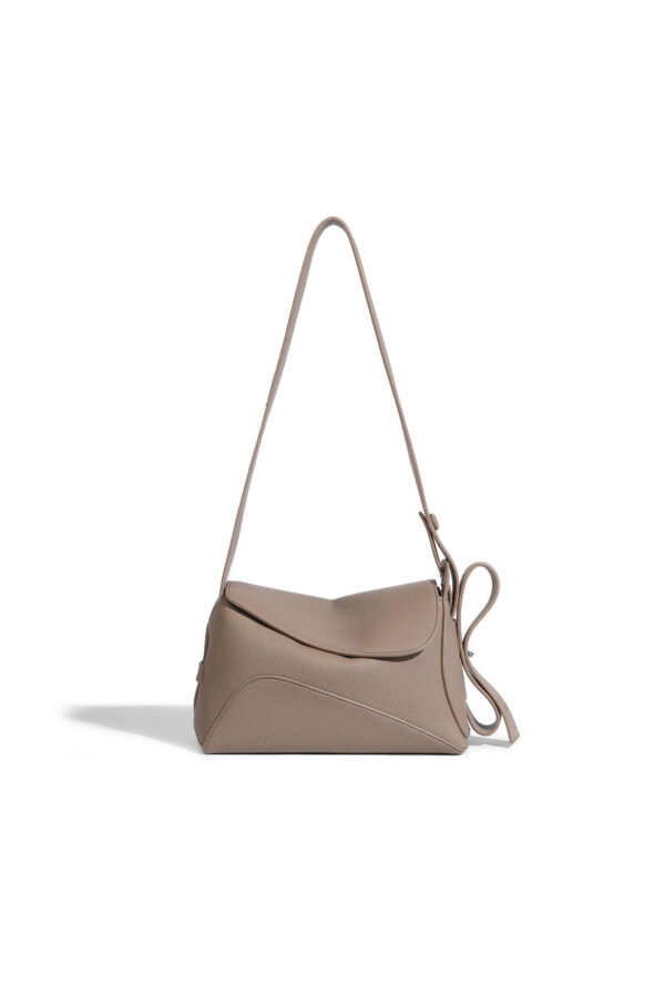 All-match Solid Color Commute Crossbody Women's Bag - Image 5