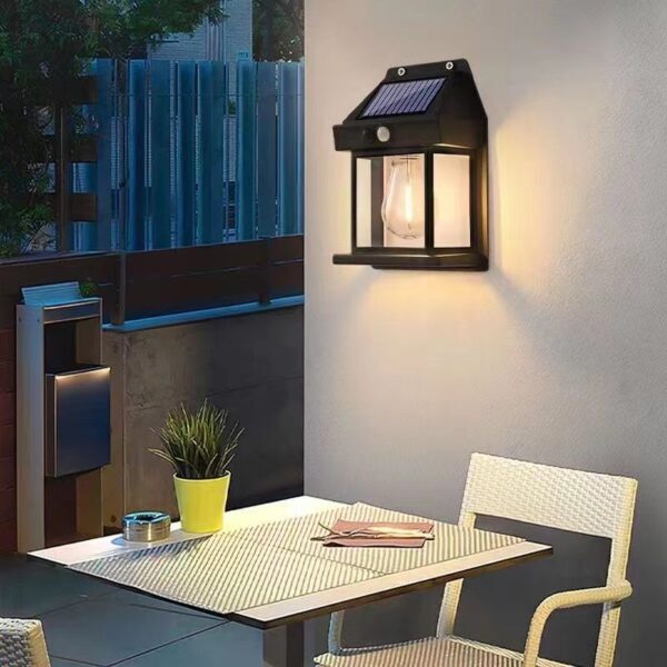Solar Power PIR Motion Sensor Wall Lights LED Outdoor Garden Security Lamp UK - Image 9