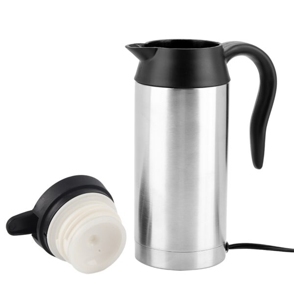 Portable 750ml 24V Travel Car Truck Kettle Water Heater Bottle For Tea Coffee Drinking - Image 7