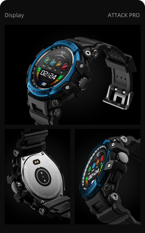 Three-proof Outdoor Sport Smart Watch Bluetooth Calling - Image 4