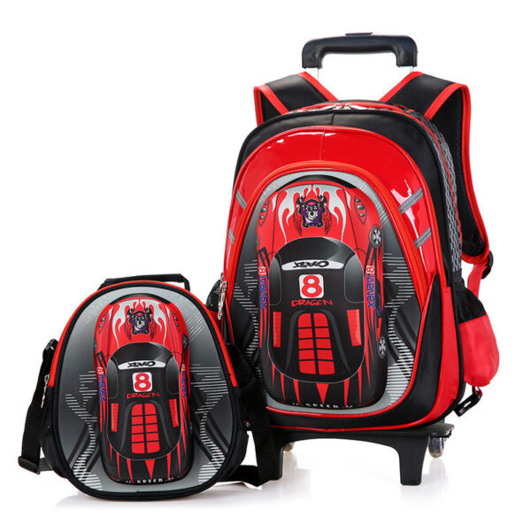 The New Men's Detachable Trolley Schoolbag Reduces The Burden - Image 7