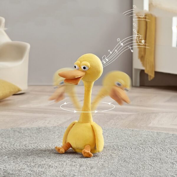 Babycare Repeat Reading Duck Plush Baby Talking Toy Baby Doll Doll Talking Duck Doll - Image 3