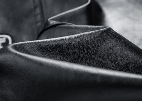 Embroidery New Men's PU Leather Coat - Image 2
