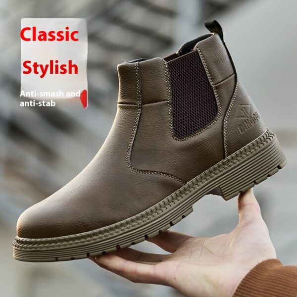 Men's High-top Labor Protection Shoes - Image 3