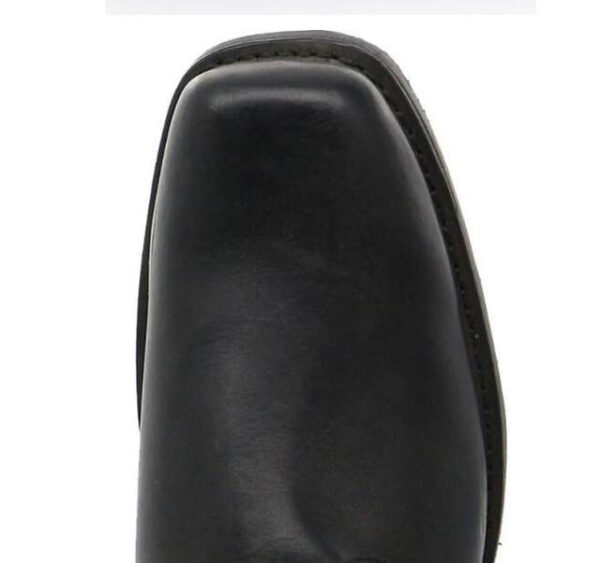 Vintage Men's Cowboy Boots Belt Buckle Ring High Top - Image 5