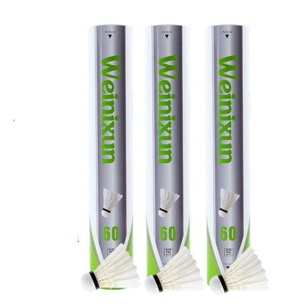 Goose Feather Badminton Resistant 12 Pack Training - Image 2
