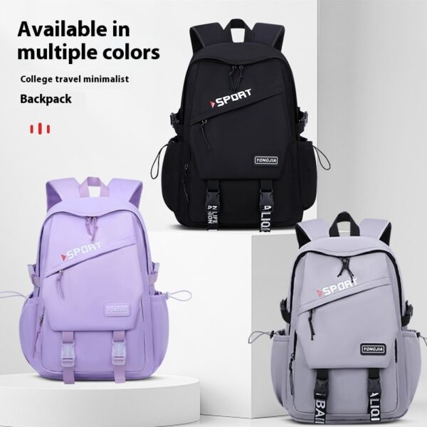 School Trends Backpack Simple Large Capacity - Image 8