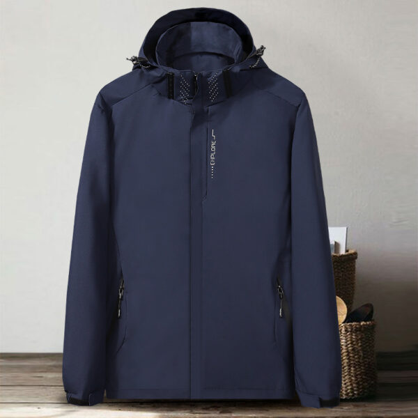 Thin Shell Jacket Waterproof Windbreaker Jacket - Image 4