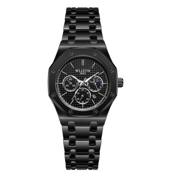 Women's Watch Luminous Steel Strap Calendar - Image 6