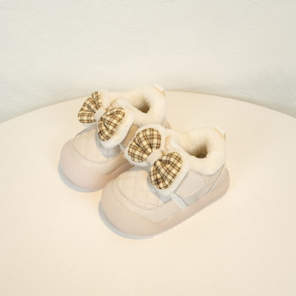Winter Cotton Shoes Little Kids' Shoes Girls' Toddler Shoes Fleece-lined Thick - Image 5