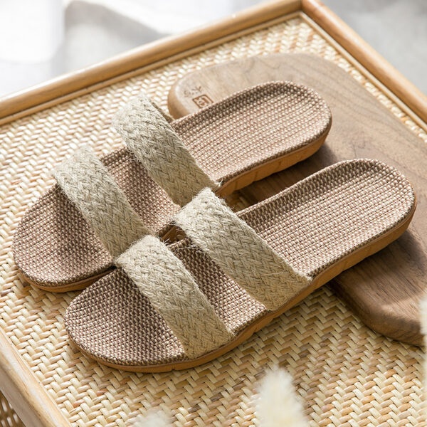 Women's Indoor Floor Platform Non-slip Flip-flops Household Slippers - Image 9