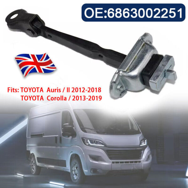 Rear Door Hinge Stop Check Strap Limitery Right Left Fits   Auris II 12-18 - Image 6