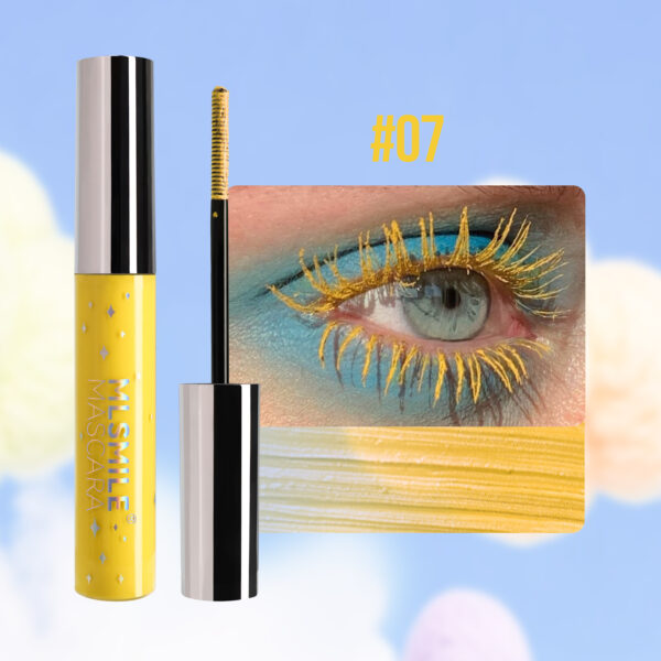 Color Mascara Pearlescent Thin And Glittering Waterproof Not Smudge - Image 8