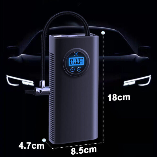 Car Tire Inflator Cordless Digital Display Rechargeable Tire Air Compressor - Image 3
