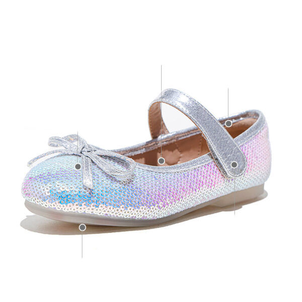 Big Kids Sequined Princess Shoes With Soft Sole - Image 2