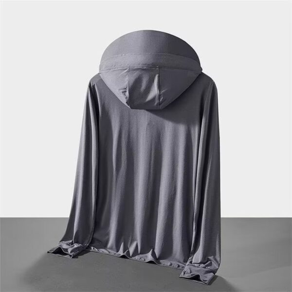 Ice Silk Sun Protection Clothing Men's UV Protection Fishing Jacket - Image 10