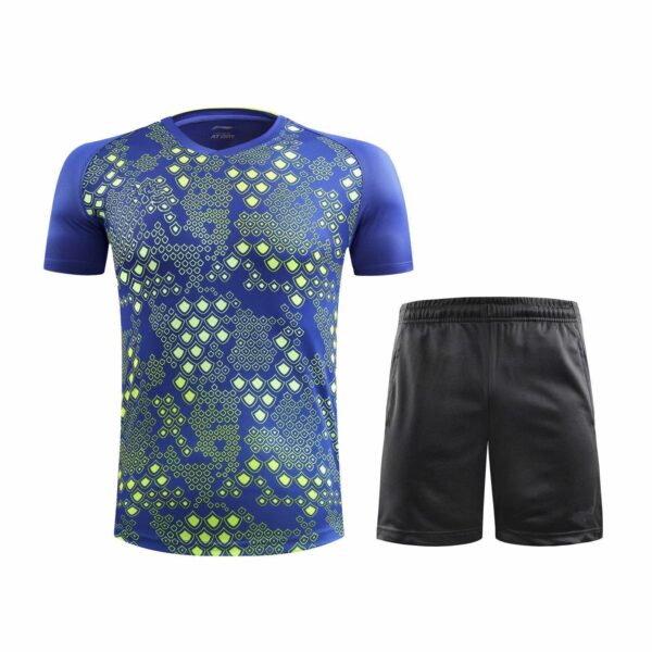 Badminton Clothes Outfit Men's And Women's Tennis Ball Badminton Sweat-absorbent Breathable Competition Training Clothes - Image 3
