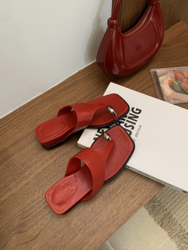 Wedge Flip-Flops Summer Outdoor Seaside Beach Slippers Roman Shoes - Image 8