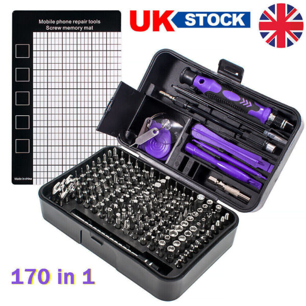 170 In 1 Precision Screwdriver Set Repair Tool Kit For Laptop Computer PC Phone - Image 7