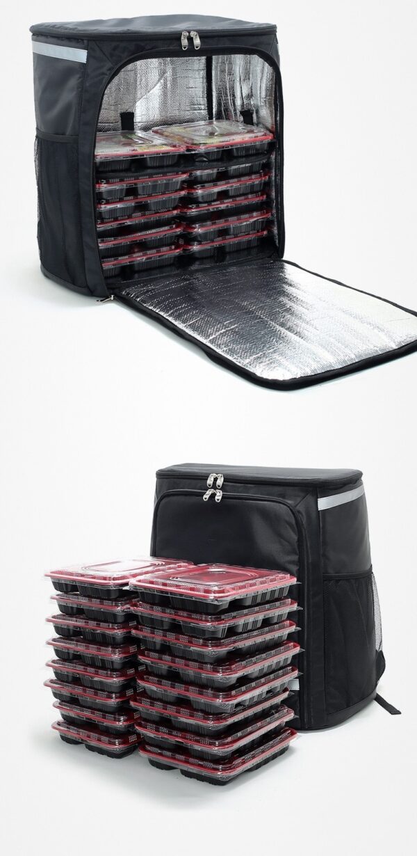 Food Delivery Container Meal Delivery Insulated Bag - Image 3