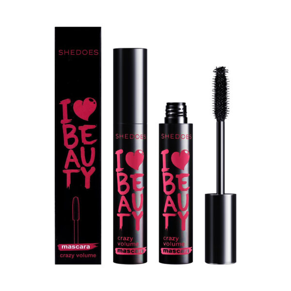 Waterproof Thick Lengthened Not Smudge Large Capacity Four-color Mascara - Image 8