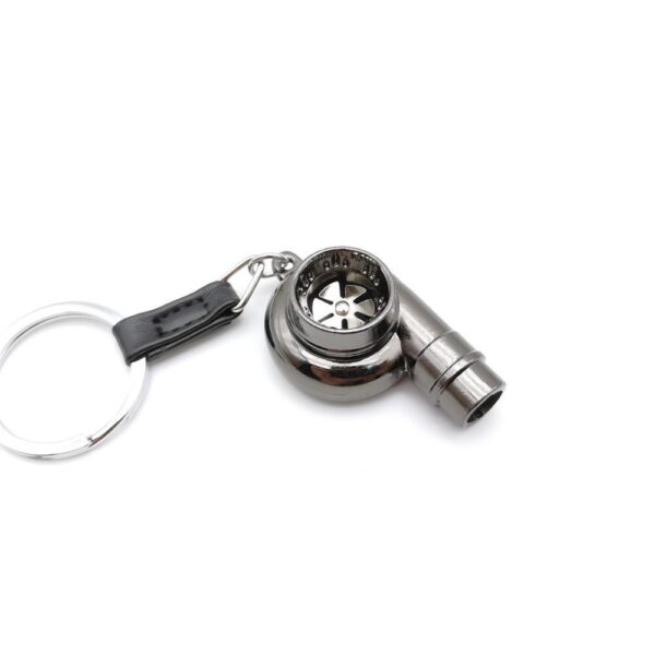 Car Turbo Whistle Modeling Simulation Alloy Metal Keychains - Image 10
