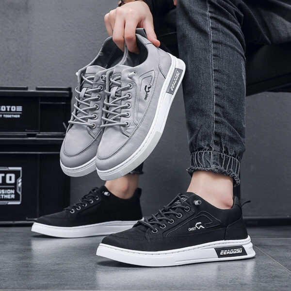 Men's Summer New Umbrella Cloth Breathable All-match Ice Silk Casual Shoes - Image 4