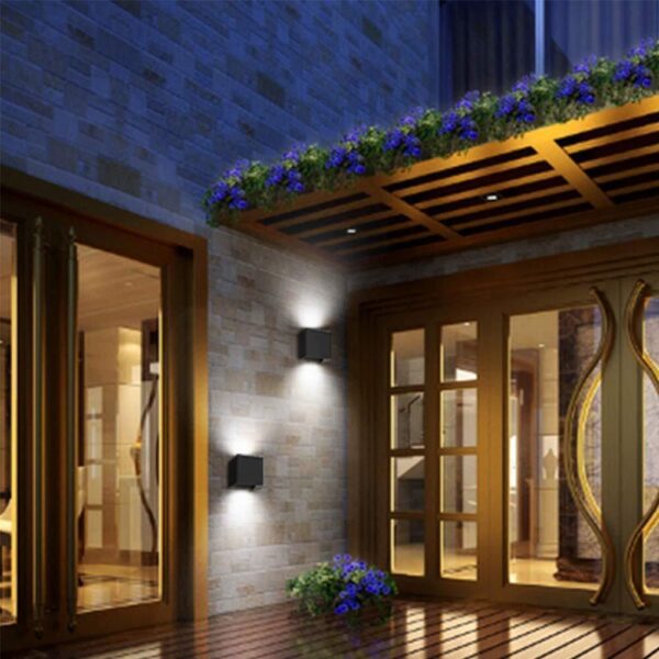 Modern LED Up Down Wall Lights Lighting Fixture Outdoor Indoor Lamp Lighting UK - Image 7
