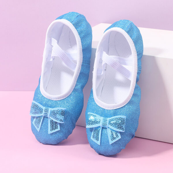 Children's Dance Soft Bottom Training Shoes Kids Ballet Shoes - Image 7