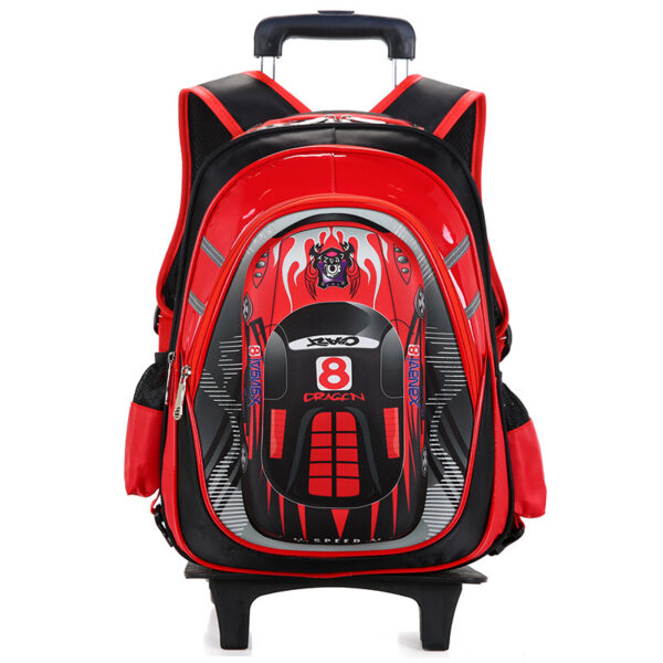 The New Men's Detachable Trolley Schoolbag Reduces The Burden - Image 4