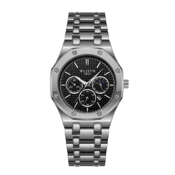 Women's Watch Luminous Steel Strap Calendar - Image 4