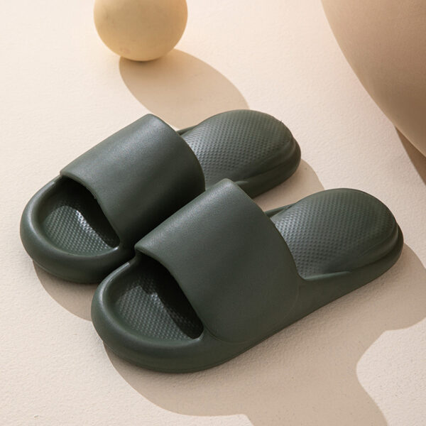 Fashionable Thick Soles Soft And Silent Couples EVA Anti-slip Slippers - Image 5