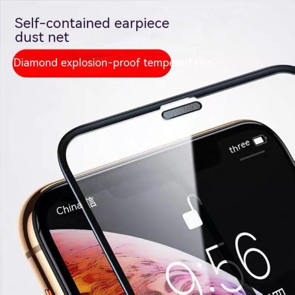 Privacy Tempered Film Dustproof Net Full-cover Screen Protector - Image 7