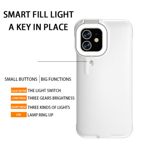 Beauty Fill Light Cover Beauty  Phone Case Shell Selfie Light Up Case - Image 7