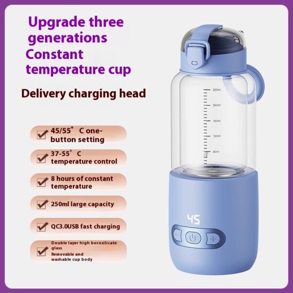 Baby Milk Mixer Wireless Portable Milk Mixer Constant Temperature Household Home Babycare - Image 7