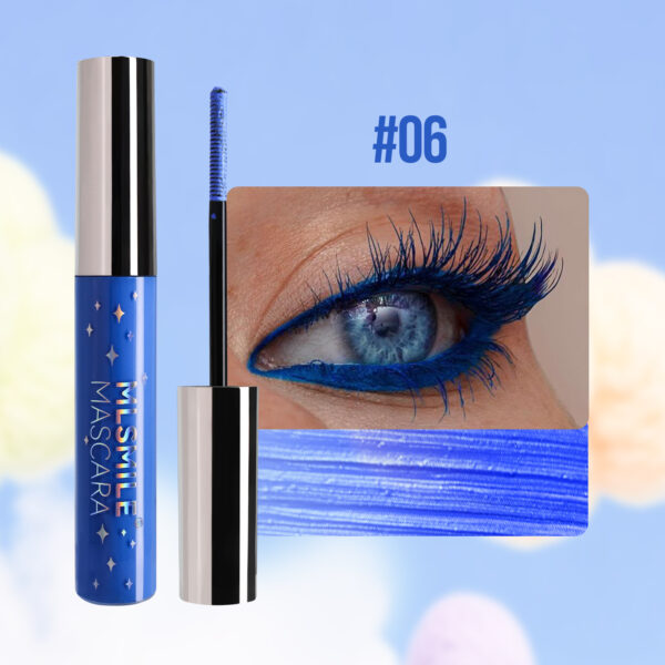 Color Mascara Pearlescent Thin And Glittering Waterproof Not Smudge - Image 3