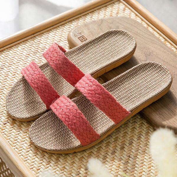 Women's Indoor Floor Platform Non-slip Flip-flops Household Slippers - Image 5