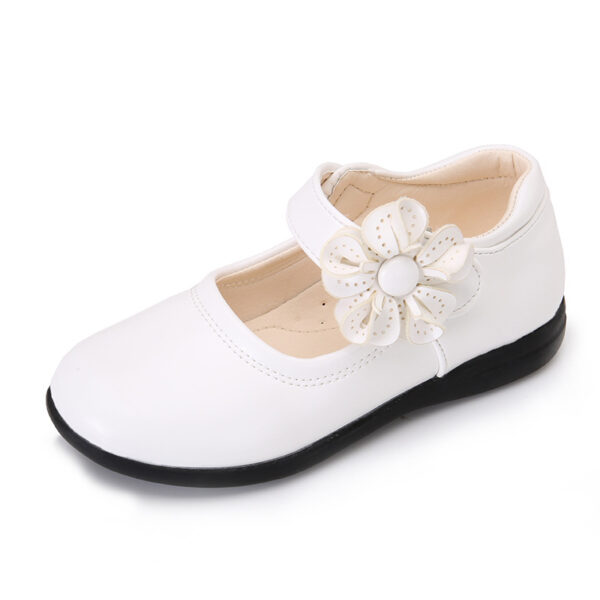 Fashion Big Kids Soft-soled Princess Shoes Black Student Show - Image 2