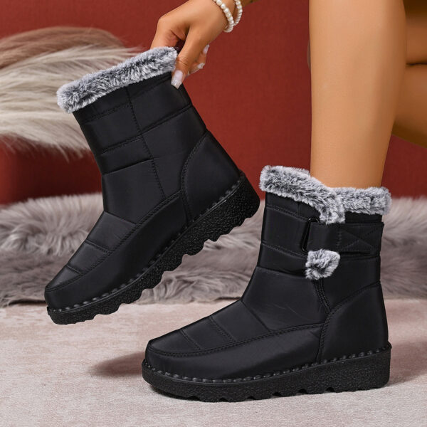 Women's Snow Boots Plus Size Wear-resistant Comfortable Warm Boots - Image 8