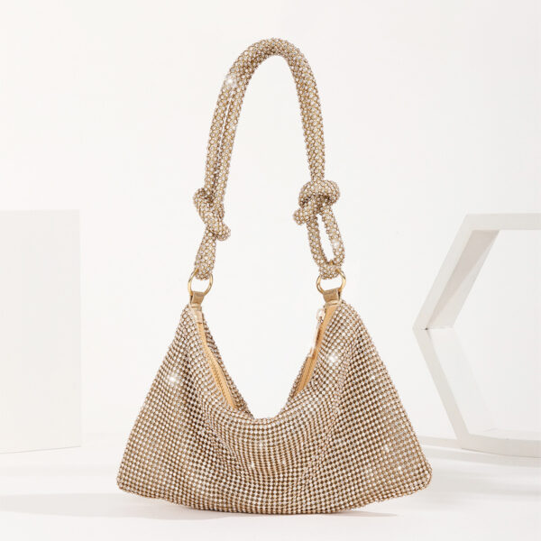 Diamond-embedded Full Diamond Evening Bag Women - Image 6