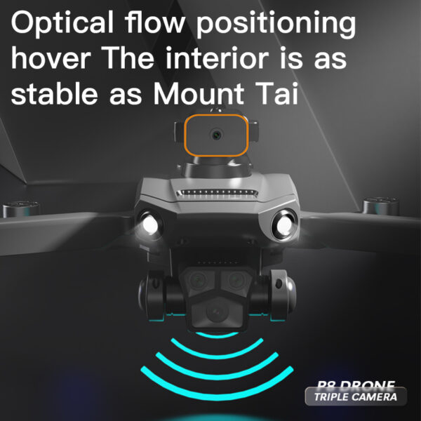 P8 Pro HD Aerial Photography Five Lens Obstacle Avoidance Drone Automatic Return GPS Quadcopter Remote Control Airplane GPS Positioning - Image 7